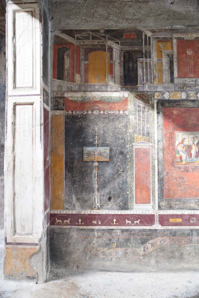 V.4.a Pompeii. March 2018. Room ‘h’, north wall at west end.
Foto Annette Haug, ERC Grant 681269 DÉCOR.