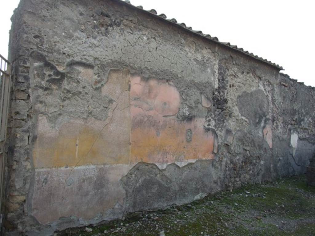 VI.1.7 House of the Vestals. Room 30. South wall of secondary atrium.