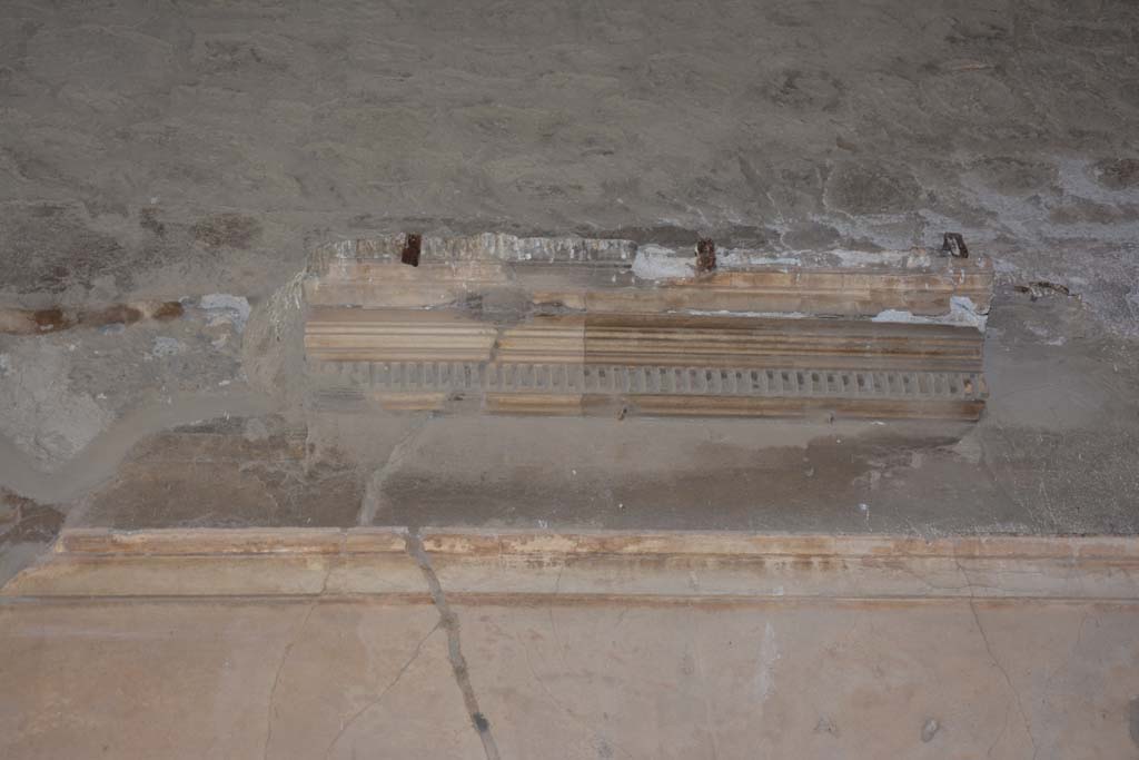 VI.2.4 Pompeii. March 2019. Detail from upper south wall of tablinum.
Foto Annette Haug, ERC Grant 681269 DÉCOR.