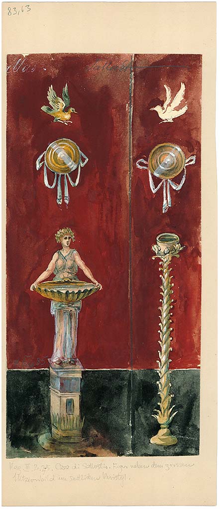 VI.2.4 Pompeii. Undated paintings from south-west corner of peristyle.
DAIR 83.63. Photo © Deutsches Archäologisches Institut, Abteilung Rom, Arkiv.