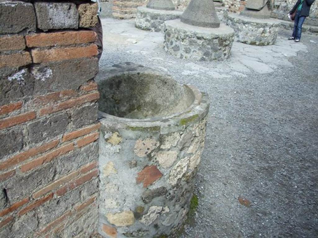 VI.3.3 Pompeii. March 2009. Room 7. Water basin.