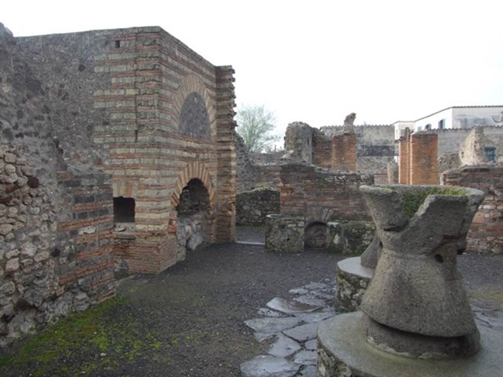 VI.3.3 Pompeii. December 2007. Room 7. Looking west towards room 5.