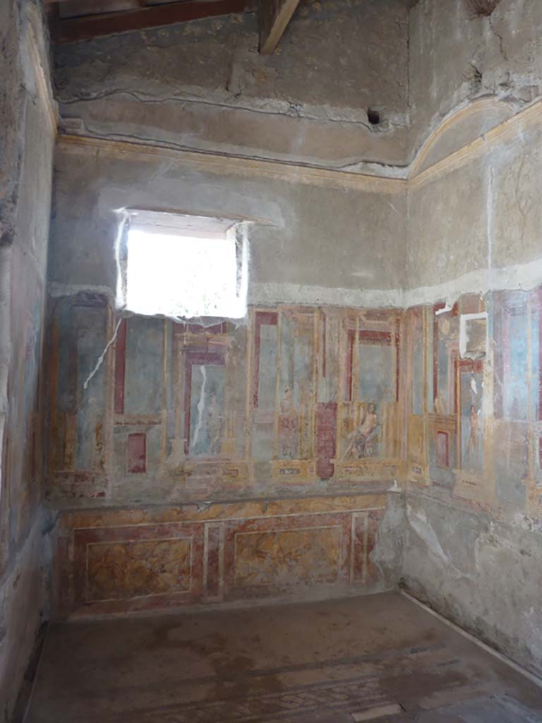 VI.7.23 Pompeii. October 2014. South wall of alcove on south side.
Foto Annette Haug, ERC Grant 681269 DÉCOR.