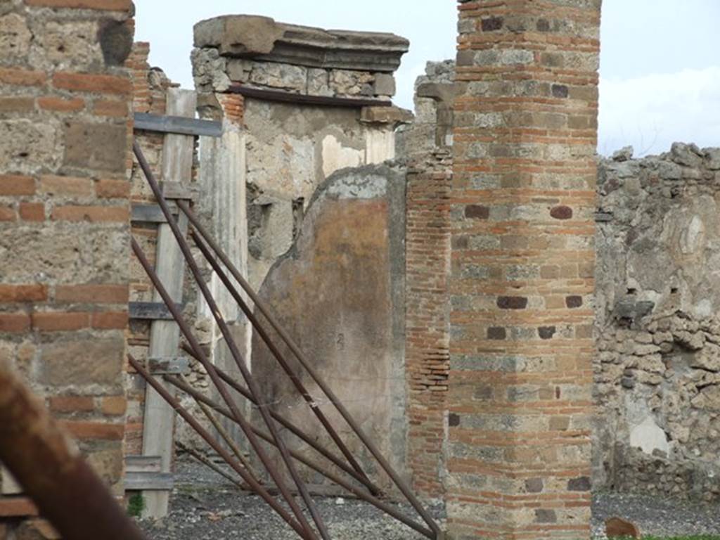 VI.8.20 Pompeii.  December 2007.  Looking north east  from rear entrance at VI.8.2.