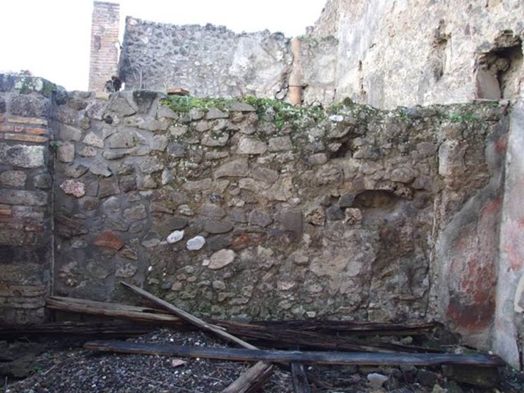 VI.8.20 Pompeii. March 2009. Room 3. South wall.