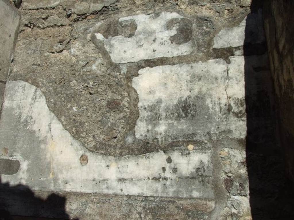 VI.8.22 Pompeii. March 2009. Room 18. East wall.