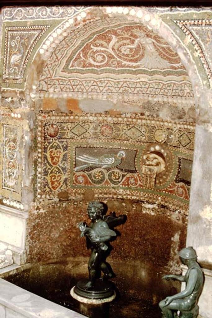 VI.8.23 Pompeii, 1978. Detail of fountain. Photo by Stanley A. Jashemski.
Source: The Wilhelmina and Stanley A. Jashemski archive in the University of Maryland Library, Special Collections (See collection page) and made available under the Creative Commons Attribution-Non Commercial License v.4. See Licence and use details. J78f0029