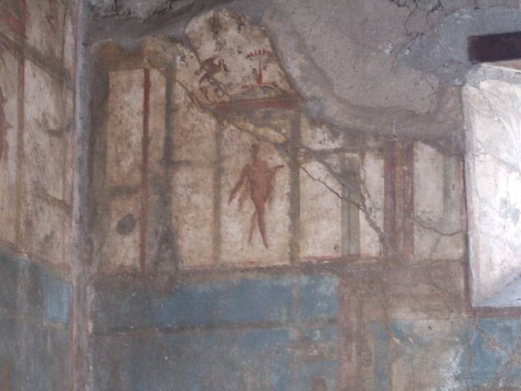 VI.9.2 Pompeii. September 2005. Room 29. Painted figure.