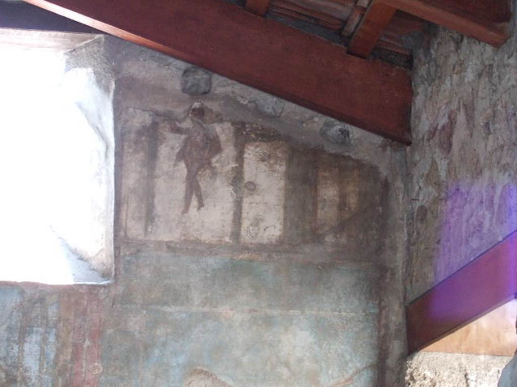 VI.9.2 Pompeii. September 2005. Room 29. Painted figure.