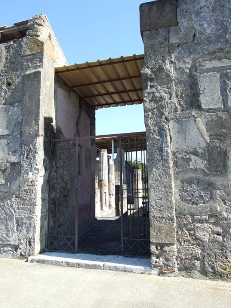 VI.9.6 Pompeii. March 2009. Entrance.