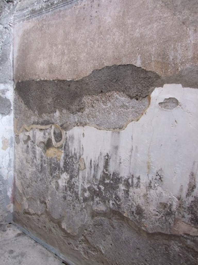 VI.9.6 Pompeii. March 2009. Room 23, south wall of room in north-west corner of peristyle. 