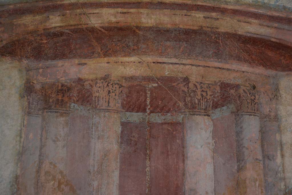 VI.11.10 Pompeii. November 2017. Room 43, detail from painted centre of east wall.
Foto Annette Haug, ERC Grant 681269 DÉCOR