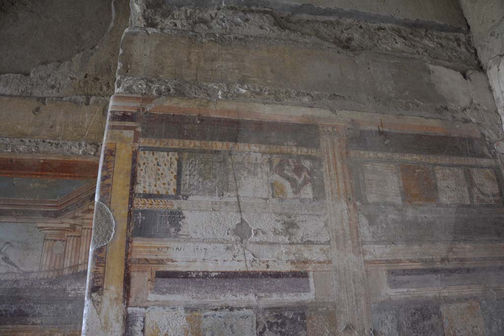 VI.11.10 Pompeii. October 2017. Room 46, looking towards upper west wall of alcove.
Foto Annette Haug, ERC Grant 681269 DÉCOR