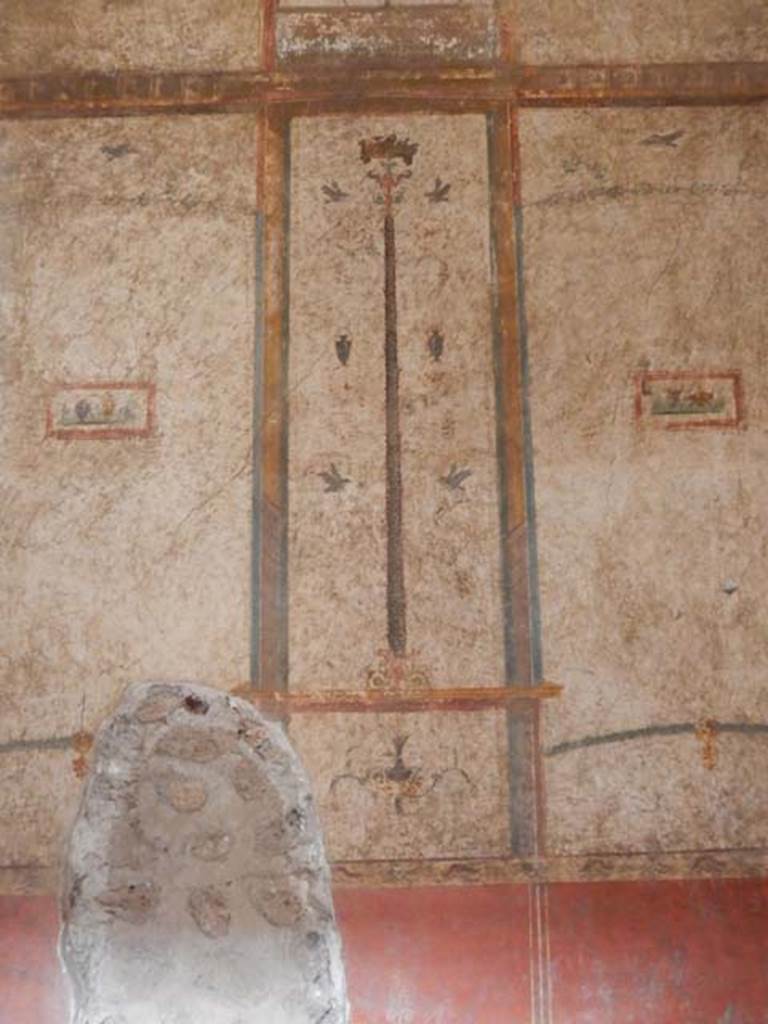 VI.15.1 Pompeii. May 2017. North wall. Photo courtesy of Buzz Ferebee.