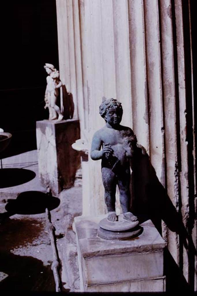 VI.15.1 Pompeii, 1968. Looking towards the north-west corner. The lead pipe that was laid in the gutter to provide water to the fountains can be seen. Photo by Stanley A. Jashemski.
Source: The Wilhelmina and Stanley A. Jashemski archive in the University of Maryland Library, Special Collections (See collection page) and made available under the Creative Commons Attribution-Non Commercial License v.4. See Licence and use details.
J68f0686