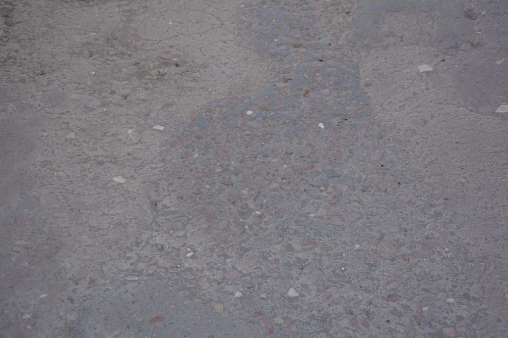 VI.16.7 Pompeii. July 2017. Entrance A, detail of flooring.
Foto Annette Haug, ERC Grant 681269 DÉCOR.