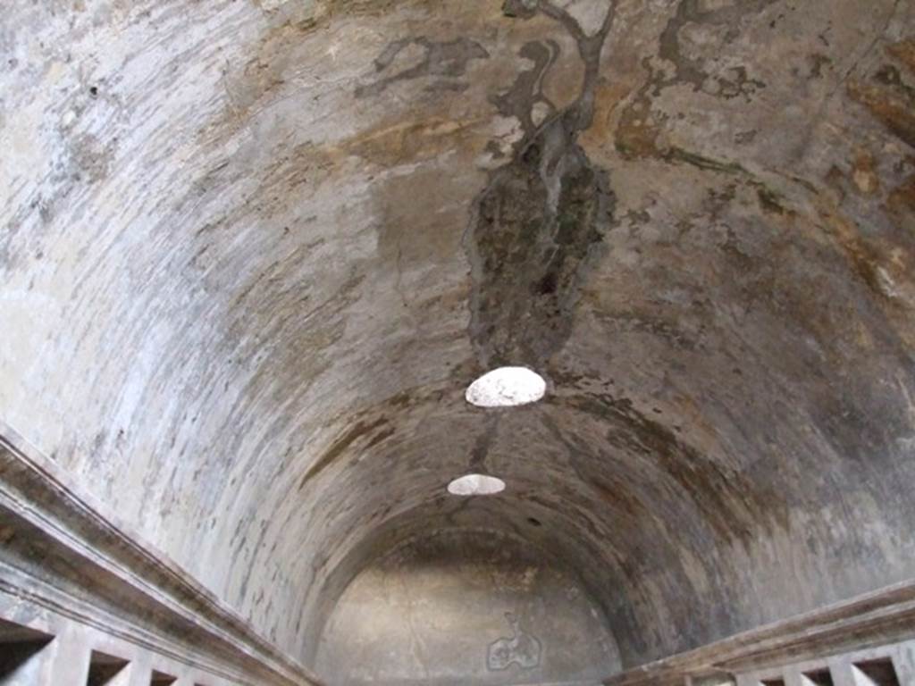 VII.1.8 Pompeii. December 2007. Roof of women’s changing room 11.
