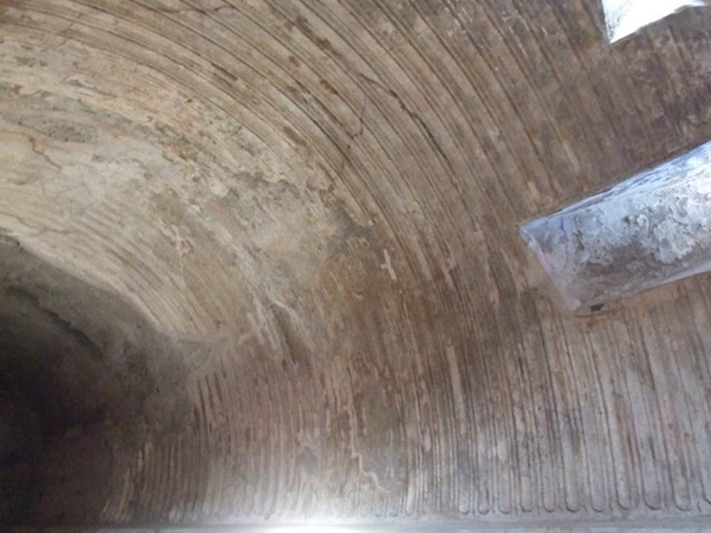 VII.5.24 Pompeii. December 2007. Ceiling stucco in caldarium (39).  