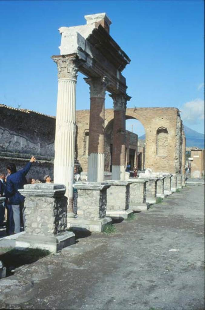 VII.8 Pompeii Forum. October 1992. Looking north.
Photo by Louis Méric courtesy of Jean-Jacques Méric.