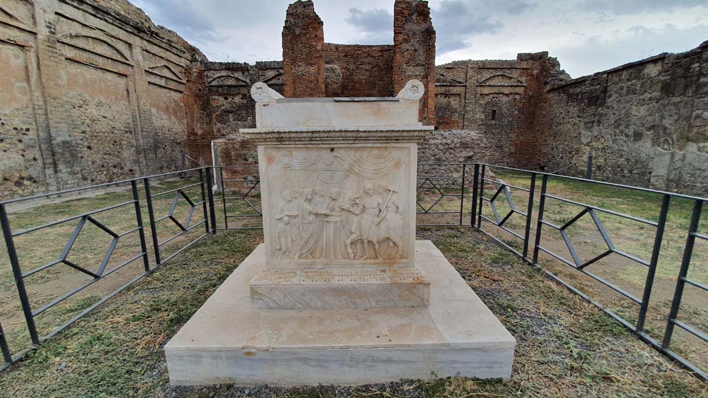 VII.9.2 Pompeii. August 2021. Looking towards west side.
Foto Annette Haug, ERC Grant 681269 DÉCOR