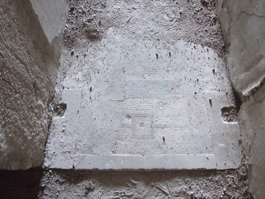 VII.16.17-22 Pompeii. December 2007. Mosaic door threshold.