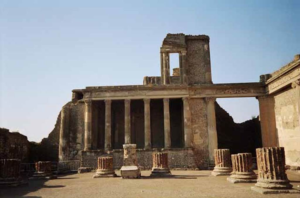 VIII.1.1 Pompeii. May 2010. West end. Photo courtesy of Rick Bauer.