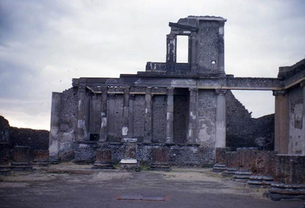 VIII.1.1 Pompeii. February 1952. Looking west. Photo courtesy of John Vanko. His father took this photo in 1952, identical to the one above.