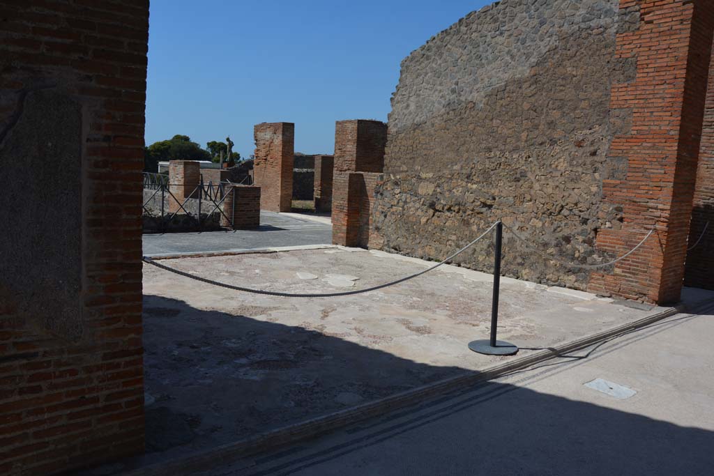 VIII.2.16 Pompeii. September 2019. Looking towards north wall of tablinum.
Foto Annette Haug, ERC Grant 681269 DÉCOR.