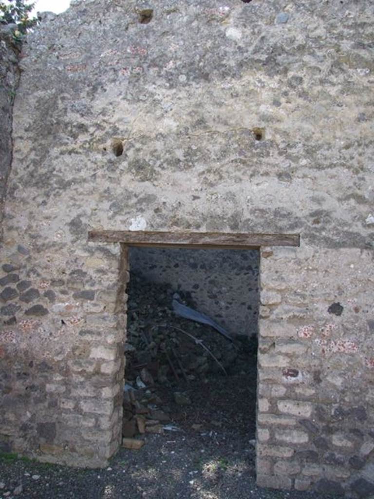 VIII.5.28 Pompeii. March 2009. Doorway to Room 12, Oecus.