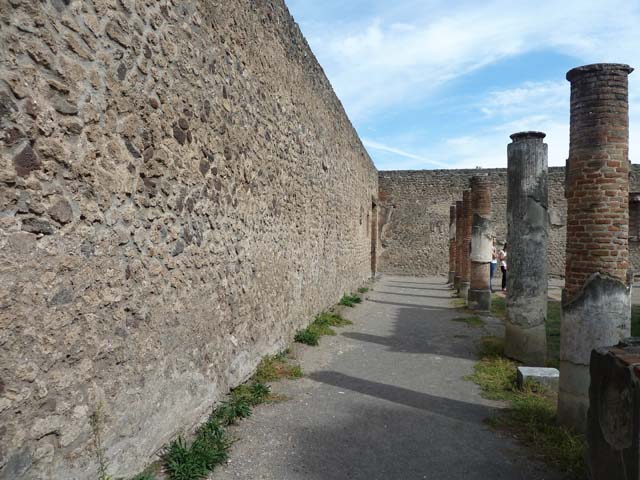VIII.7.28 Pompeii.  Naval scene.  Found on feature on left part of north wall.  Now in Naples Archaeological Museum.

