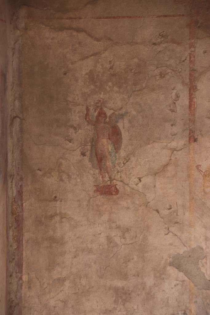 IX.3.5 Pompeii. October 2020. Room 16, looking towards east end of south wall.
Photo courtesy of Klaus Heese.