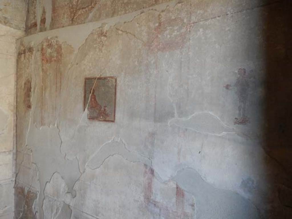 IX.3.5 Pompeii. May 2015. Room 16, west wall. Photo courtesy of Buzz Ferebee.