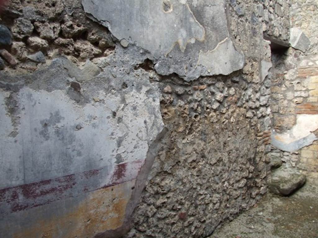 IX.3.15 Pompeii. March 2009. Room 5. North wall.