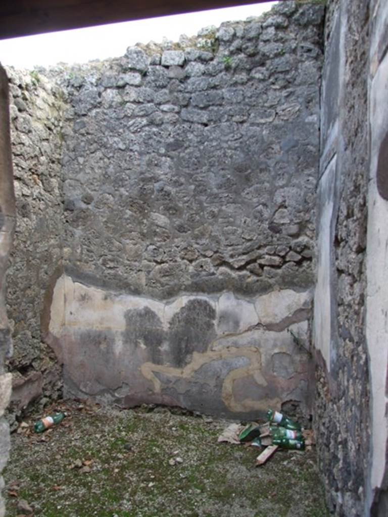 IX.3.15 Pompeii. March 2009. Room 9. South wall.