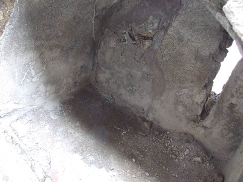 IX.3.15 Pompeii. March 2009. Room 1. Recess under stairs.