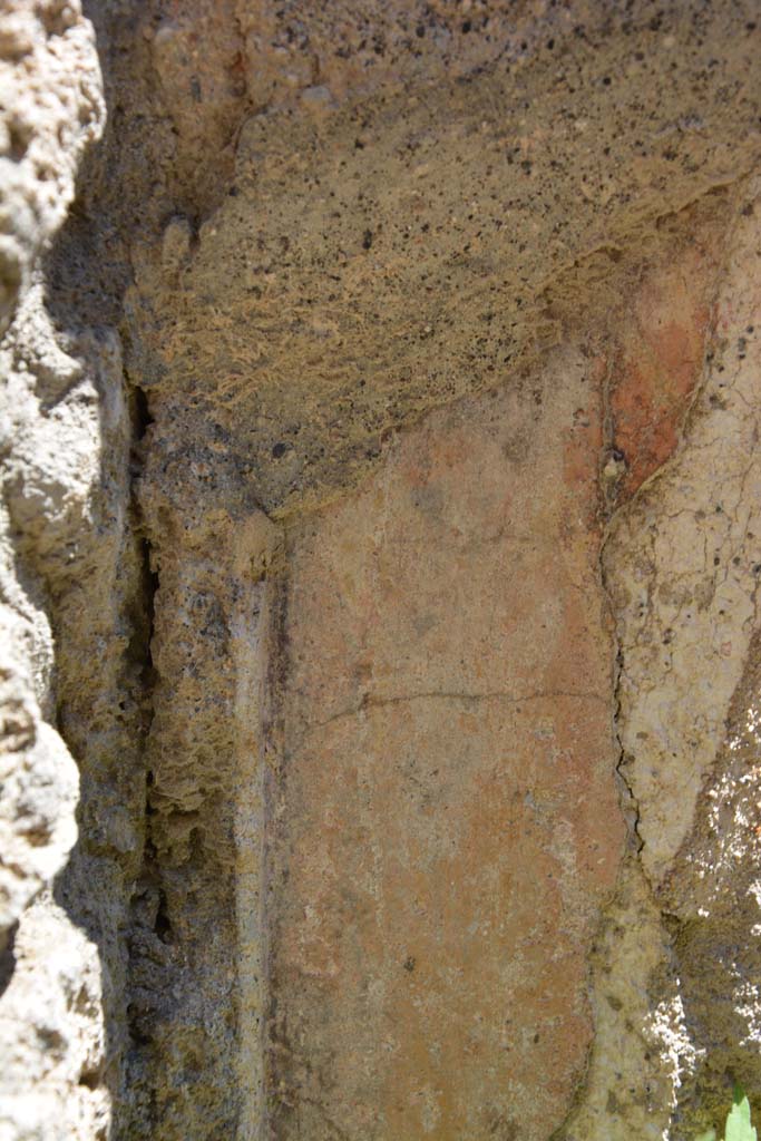 IX.5.18 Pompeii. May 2017. Room r, detail of remaining decoration in south-east corner.
Foto Christian Beck, ERC Grant 681269 DÉCOR.