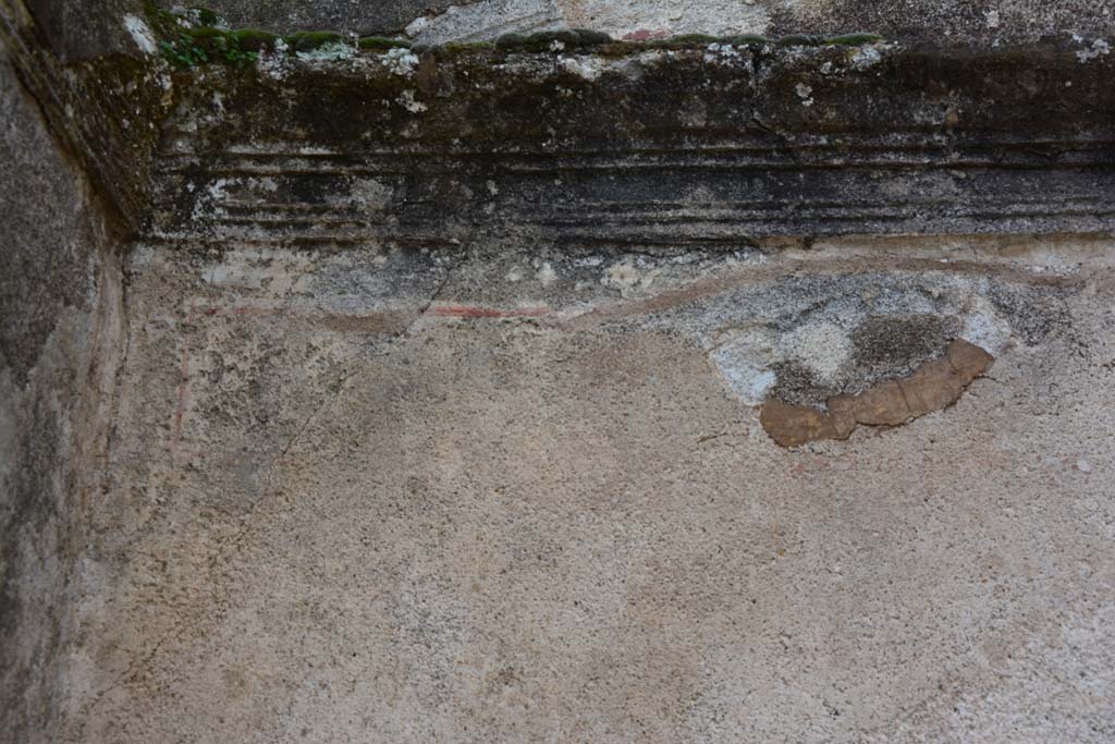 IX.5.18 Pompeii. March 2017. Room p, upper west wall in south-west corner.
Foto Christian Beck, ERC Grant 681269 DÉCOR.