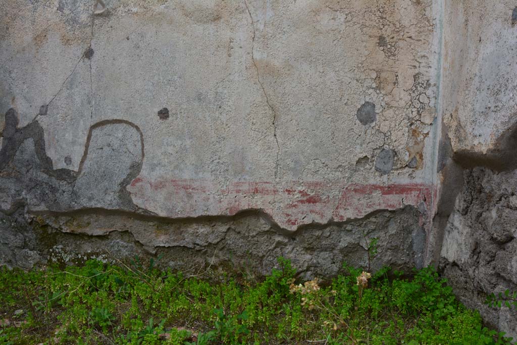 IX.5.18 Pompeii. March 2017. Room p, lower west wall at north end.
Foto Christian Beck, ERC Grant 681269 DÉCOR.
