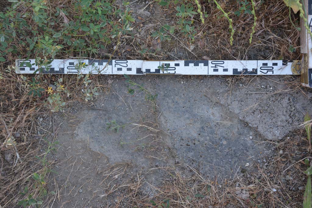 IX.5.18 Pompeii. May 2017. Room l (L), detail of doorway threshold.
Foto Christian Beck, ERC Grant 681269 DÉCOR.