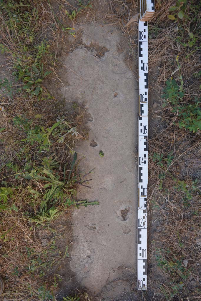 IX.5.18 Pompeii. May 2017. Room o, doorway threshold.
Foto Christian Beck, ERC Grant 681269 DÉCOR.