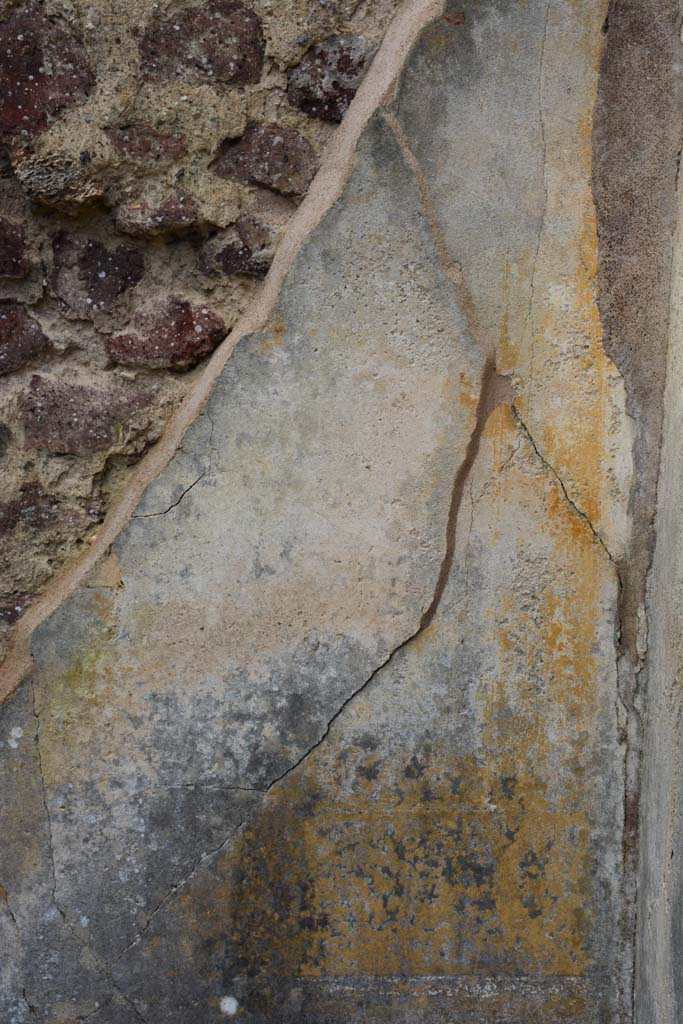 IX.5.18 Pompeii. March 2017. Room g, detail from west wall at north end.
Foto Christian Beck, ERC Grant 681269 DÉCOR.