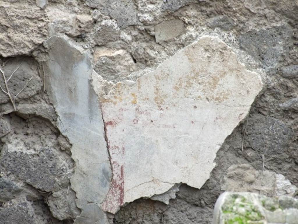 VIII.4.24 Pompeii. Street altar. December 2007. Wall plaster.