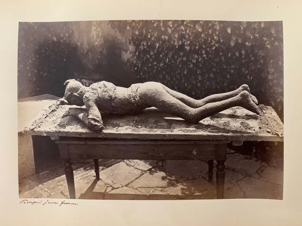 Victim number 10, photographed by M. Amodio, from an album dated April 1878. Photo courtesy of Rick Bauer.