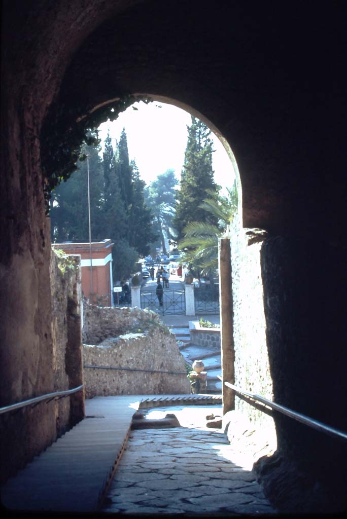 Pompeii Porta Marina, December 1968. Looking west from gateway. Photo courtesy of Rick Bauer.
