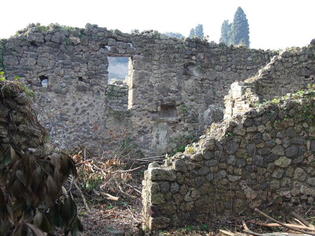 I.2.22 Pompeii.  December 2006.Shop area looking west into garden area.