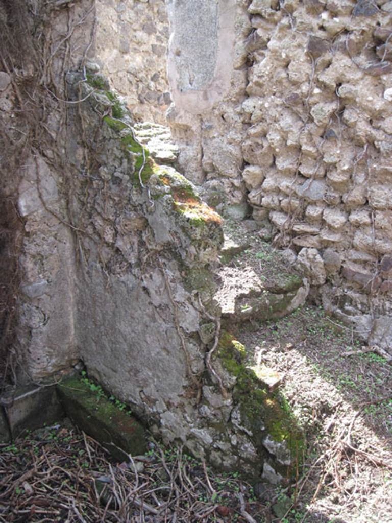 I.3.3 Pompeii. September 2010. Subterranean Level, looking towards south-west corner, with steps to the landing. Photo courtesy of Drew Baker.