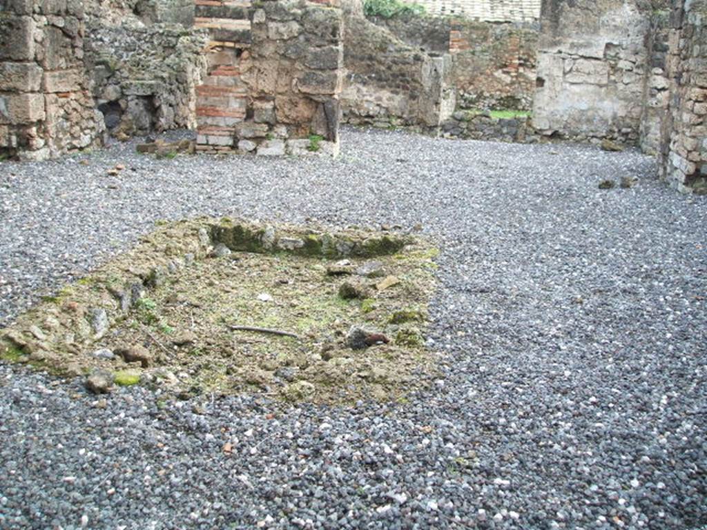 I.3.23 Pompeii. December 2006. Atrium and site of impluvium