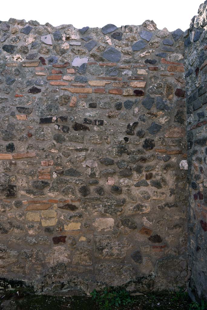 I.4.25/1.4.5 Pompeii. October 2019. Cubiculum 8, west end of south wall.
Foto Tobias Busen, ERC Grant 681269 DCOR.
