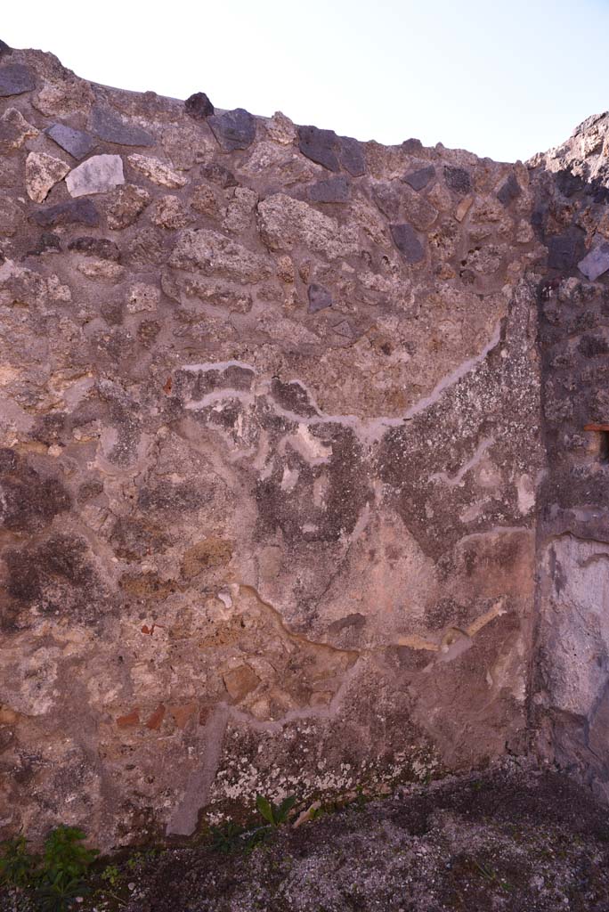 I.4.25 Pompeii. October 2019. Room 37, west end of south wall.
Foto Tobias Busen, ERC Grant 681269 DCOR.
