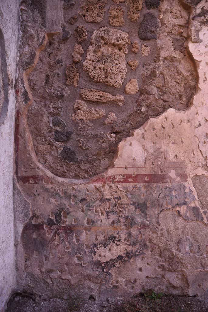 I.4.25 Pompeii. October 2019. Room 44, detail from east wall of cubiculum,
Foto Tobias Busen, ERC Grant 681269 DCOR.
